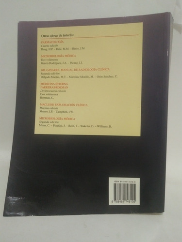 Microbiologia Medica Cuarta Edicion Patrick R Murray Y Otros (Usado)