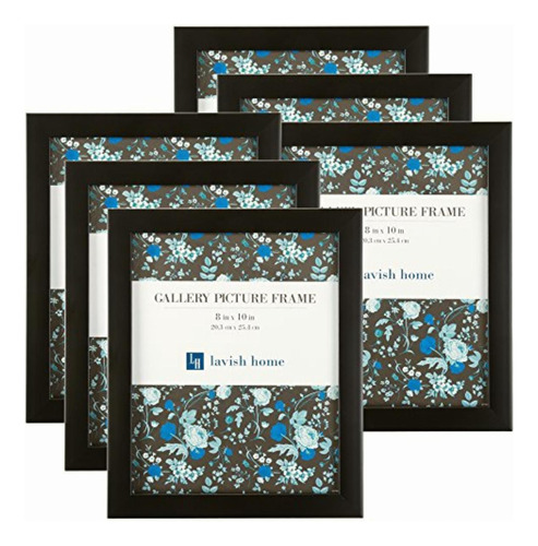 Lavish Home 82-fr810b Picture Frame Set For Gallery Wall