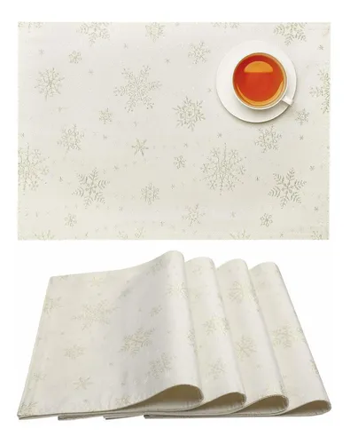 comprar Harorbay Camino Mesa Navidad Mantel Individual Copo Nieve comprar Harorbay Camino Mesa Navidad Mantel Individual Copo Nieve