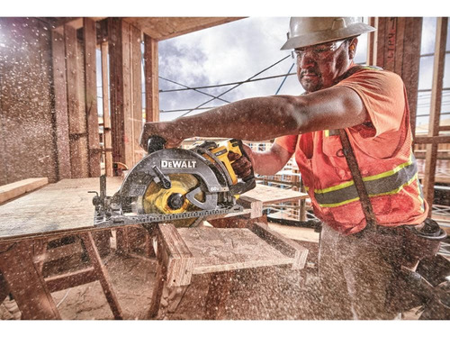 Serra Circular Dewalt Flexvolt 60v Max* 7-1/4 Polegadas Worm