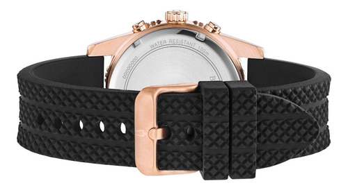 Imagen 3 de 7 de 98a192 Reloj Bulova Deportivo Para Caballero Negro/rosado