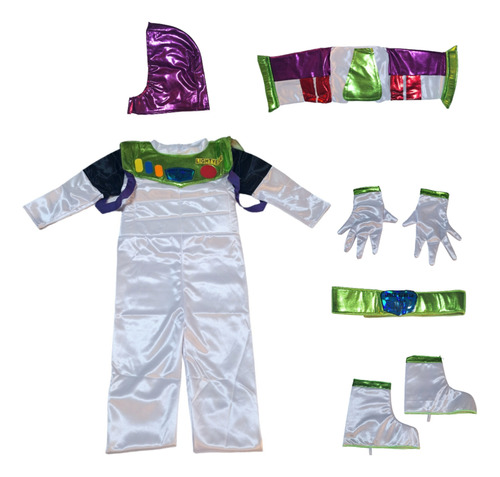 Disfraz Tipo Buzz Lightyear Astronauta Toy Story Para Niño