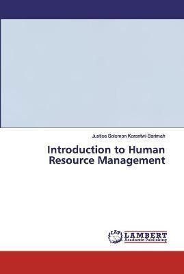 Libro Introduction To Human Resource Management - Justice...