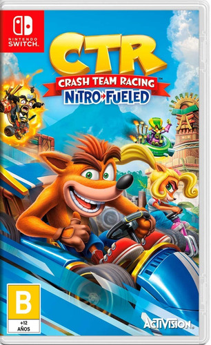 Imagen 1 de 5 de Crash Team Racing Nitro Fueled- Nintendo Switch