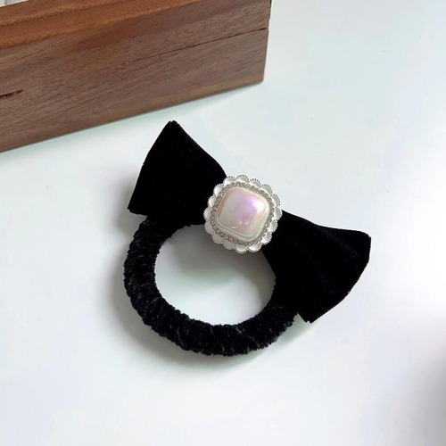 Diadema Con Lazo Francés Para El Pelo, Banda Elástica Vintag