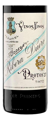 Vino Tinto Protos 27 Tempranillo 750 Ml