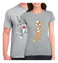 Comprar Playeras Para Pareja Bugs Bunny Lola Bunny Looney Tunes Enam