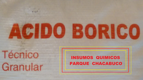 Acido  Borico X 5 Kilos ¡¡¡  Decile  Chauuu  A Las Cucas !!!