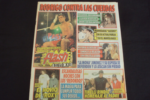 Revista Flash # 1039 (18/4/00) Rodrigo Contra Las Cuerdas