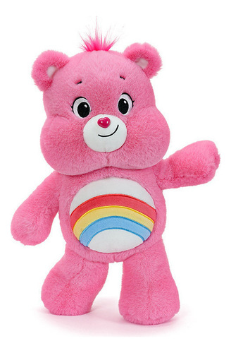 Peluche Osito Cariñoso Arcoiris Rosa 33cm Color Unit