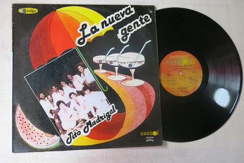 Vinyl Vinilo Lp Acetato Tito Madrigal La Nueva Gente Tropica