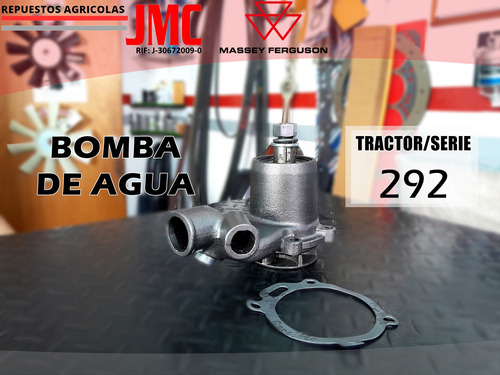 Bomba De Agua Massey Ferguson 292