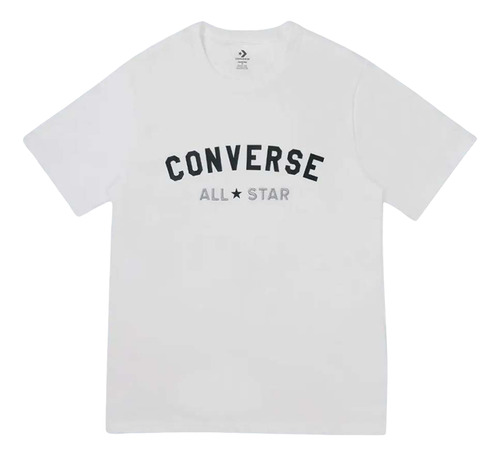 Camiseta Converse Logo All Star-blanco
