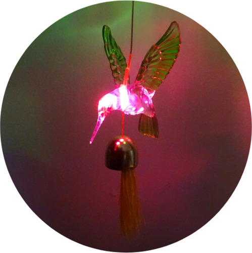 Regalo Navidad - Decoración Hogar - Colgante Colibrí Solar