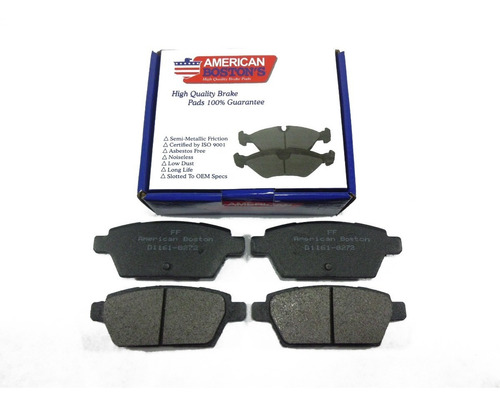 Pastilla Freno Trasera Ford Fusion 2010 2011 2012 2013 8272