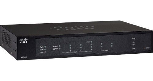 Router Cisco Rv340 Dual Wan Vpn Firewall Rv340-k9