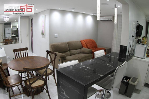 Apartamento Com 2 Dormitórios À Venda, 56 M² Por R$ 260.000,00 - Jardim Santa Mônica - São Paulo/sp - Ap4084