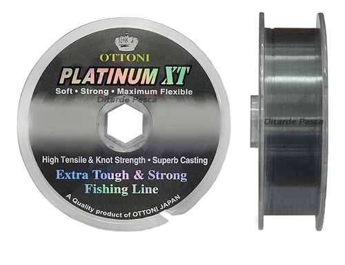 Linha Para Pesca Monofilamento Platinum Xt 0,25mm 100m 9kg