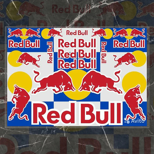 Stickers Para Gopro Red Bull Casco, Moto, Deportes, Ciclismo