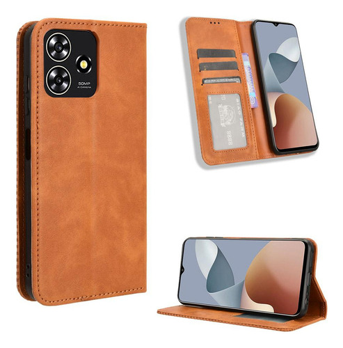 Funda For Zte Blade V50 Desig 4g/v50 Smart Pu Cartera De
