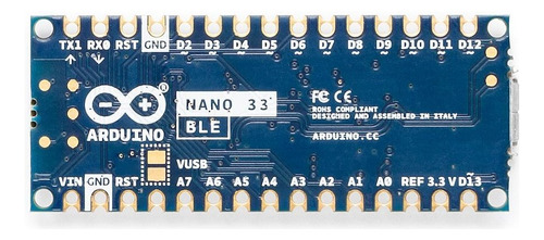 Placa De Microcontrolador Arduino Nano 33 Ble - Abx00030