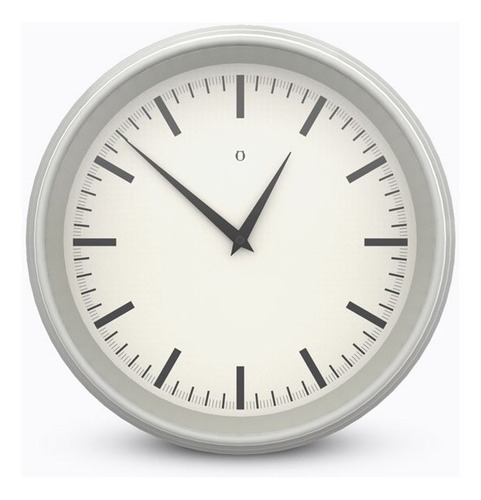 Imagen 3 de 4 de Reloj De Pared Retro Central Estacion Marco Metal Vintage