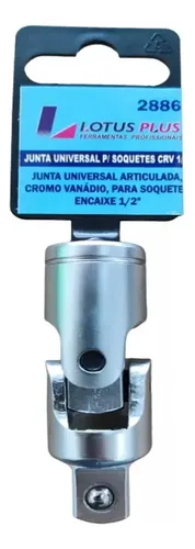 Cabo Força Chave T E Junta Universal 250mm Soquete 1/2 Pol