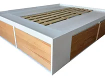 Comprar Cama Box 8 Cajones 2 Zapateros 2 Bauleras ,blanco