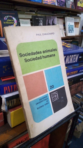 Paul Chauchard - Sociedades Animales Sociedad Humana