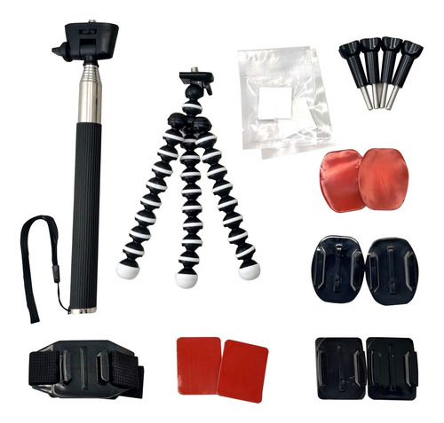 Kit Accesorios 32 En 1 Cámaras Deportivas Isport Pro Mlab