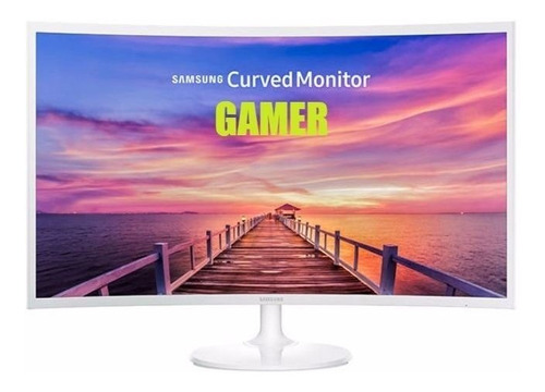 Monitor Samsung 27 Curvo Lc27f591 Gamer Fullhd Tranza