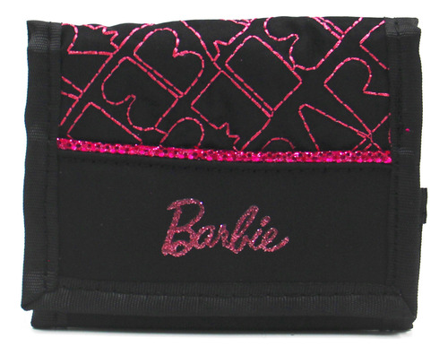 Carteira Barbie Infantil Feminina Meninas Desenho Sestini Cor Preta