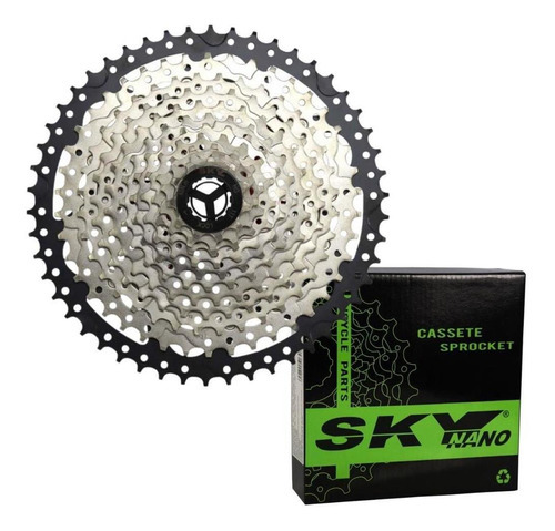 Cassete Sky Nano 11v 11-50d Nickel Prt Tipo Shimano Mtb