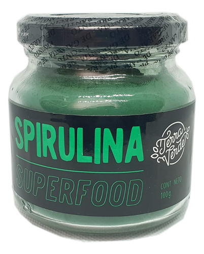 Spirulina Terra Verde® Polvo 100g | Superfood Calidad #1