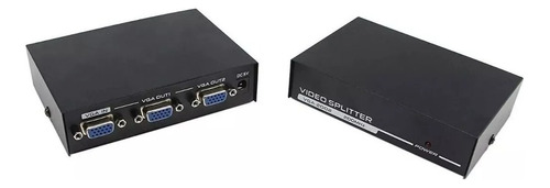 Splitter Vga 1x2 Distribuidor / Divisor De Sinal De Video