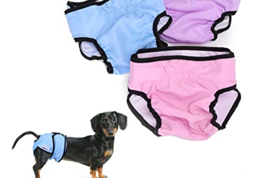 Pantaletas Para Perros Pequeños,mediano Y Grande S.m,l,y, Xl