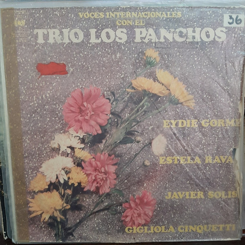 Vinilo Trio Los Panchos Con Voces Internacionales M3