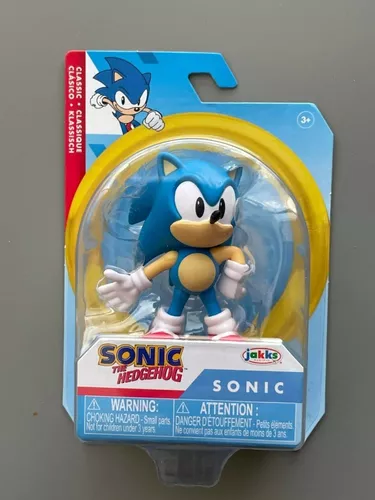 Boneco Sonic 30 Anos Original Importado 6,5 Cm