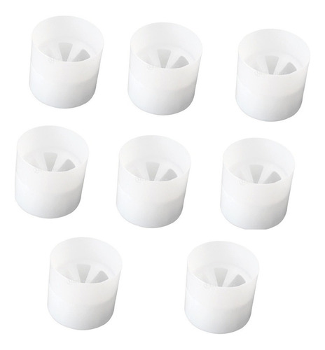 10x Práctica Golf Hole Cup Plastic Putting Cup Para