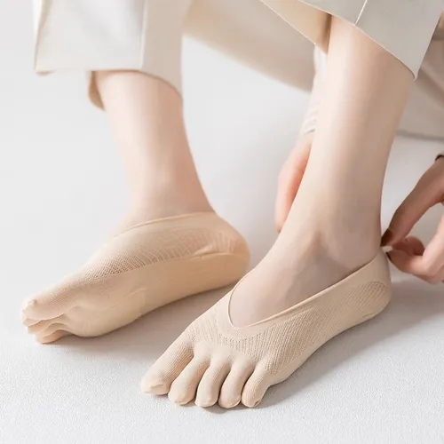 Calcetines Náuticos Con Cinco Dedos Para Mujer, Calcetines I