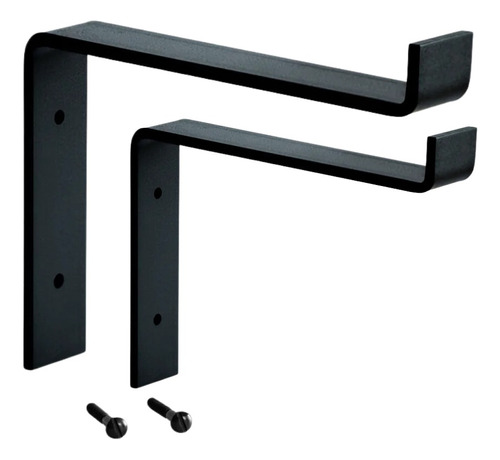 Mensulas Hierro Soporte Para Estante X 4 Uni 20 Cm + Tor Inf