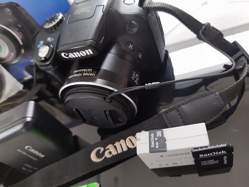 Frete Grátis! Câmera Canon Sx50hs Com 50x De Zoom+acessórios
