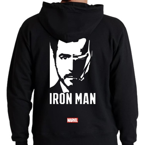 Sudadera Hoodie Iron Man Corazon Reactor Tony Stark Unisex