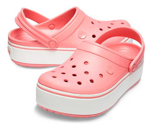 Sandalias Crocs Crocband Plataform Clog | 205434-6ph