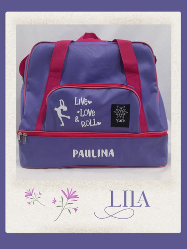 Imagen 3 de 6 de Combo Bolso De Patin Artistico Cajon + Organizador / Neceser