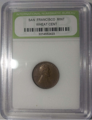 San Francisco Mint Wheat Cent 1953 #44