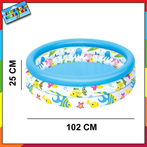 Pileta Infantil Inflable Redonda Niño Bebe Jardin Bestway