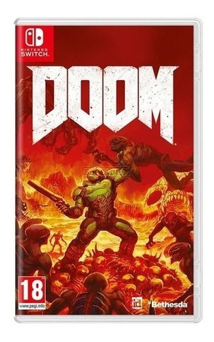 Doom (mídia Física 100% Em Pt-br) - Nintendo Switch