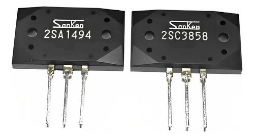 Transistor Par 2sa1494 2sc3858 (1 Par) A1494 C3858 Novo