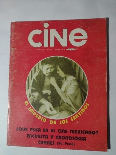 Revista Cine- Nicole Dugal- Vol 2 #19 Octubre 1979 Cineteca